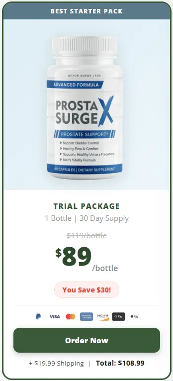prosta surge x 1 bottle price